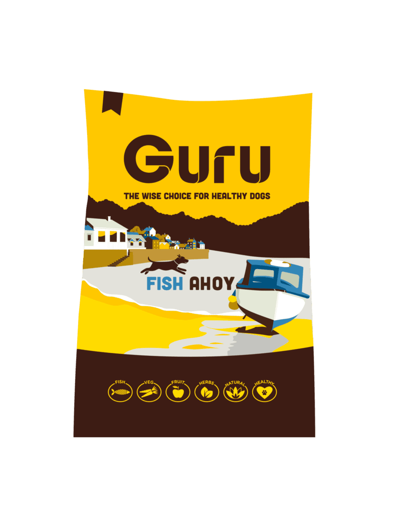 Fish Ahoy Cold Pressed Dog Food 13kg Guru Pet Food